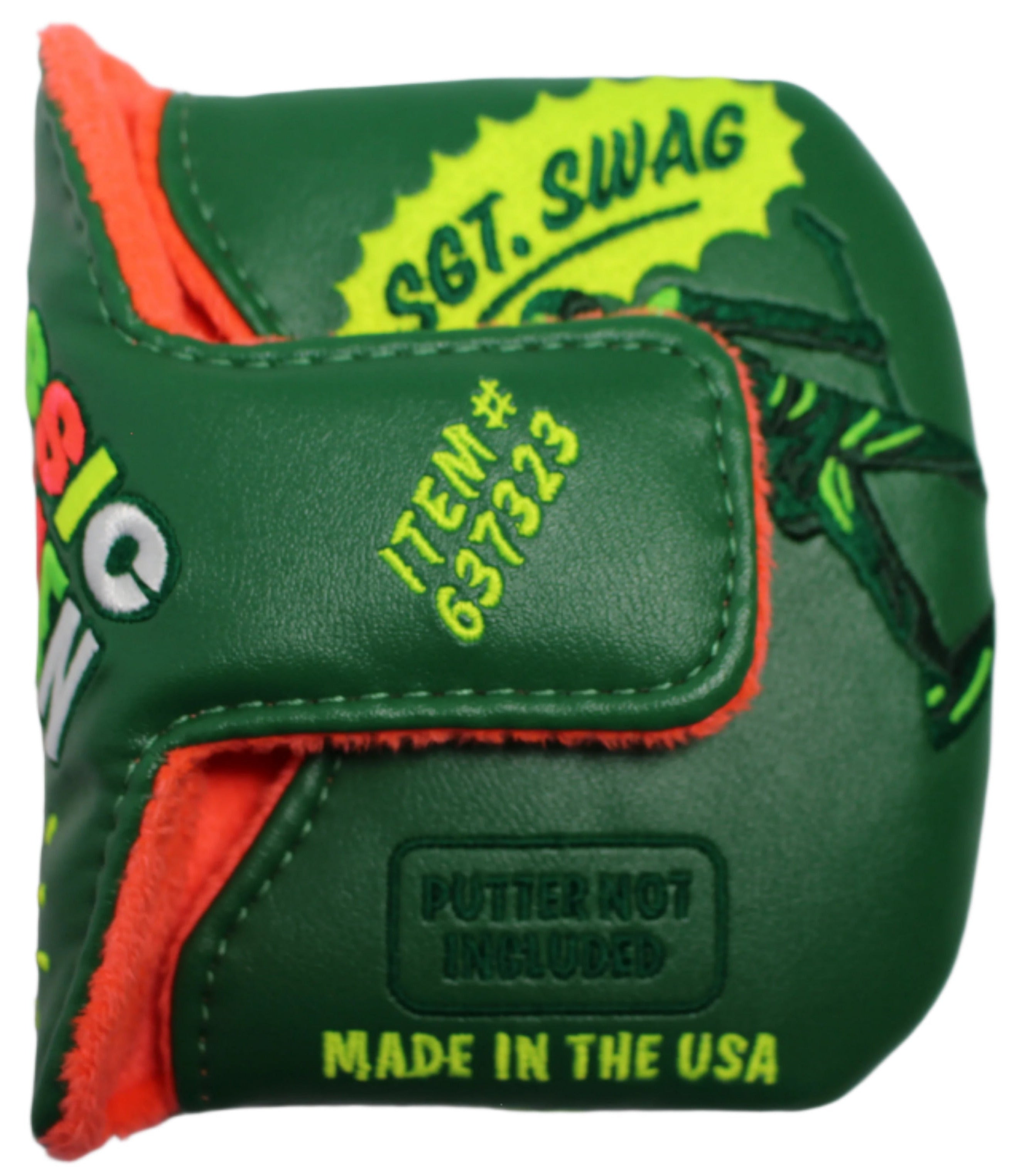 Swag Golf -  Arnie Men 2.0 Mallet Putter Headcover 2.0 *opened, no bag*