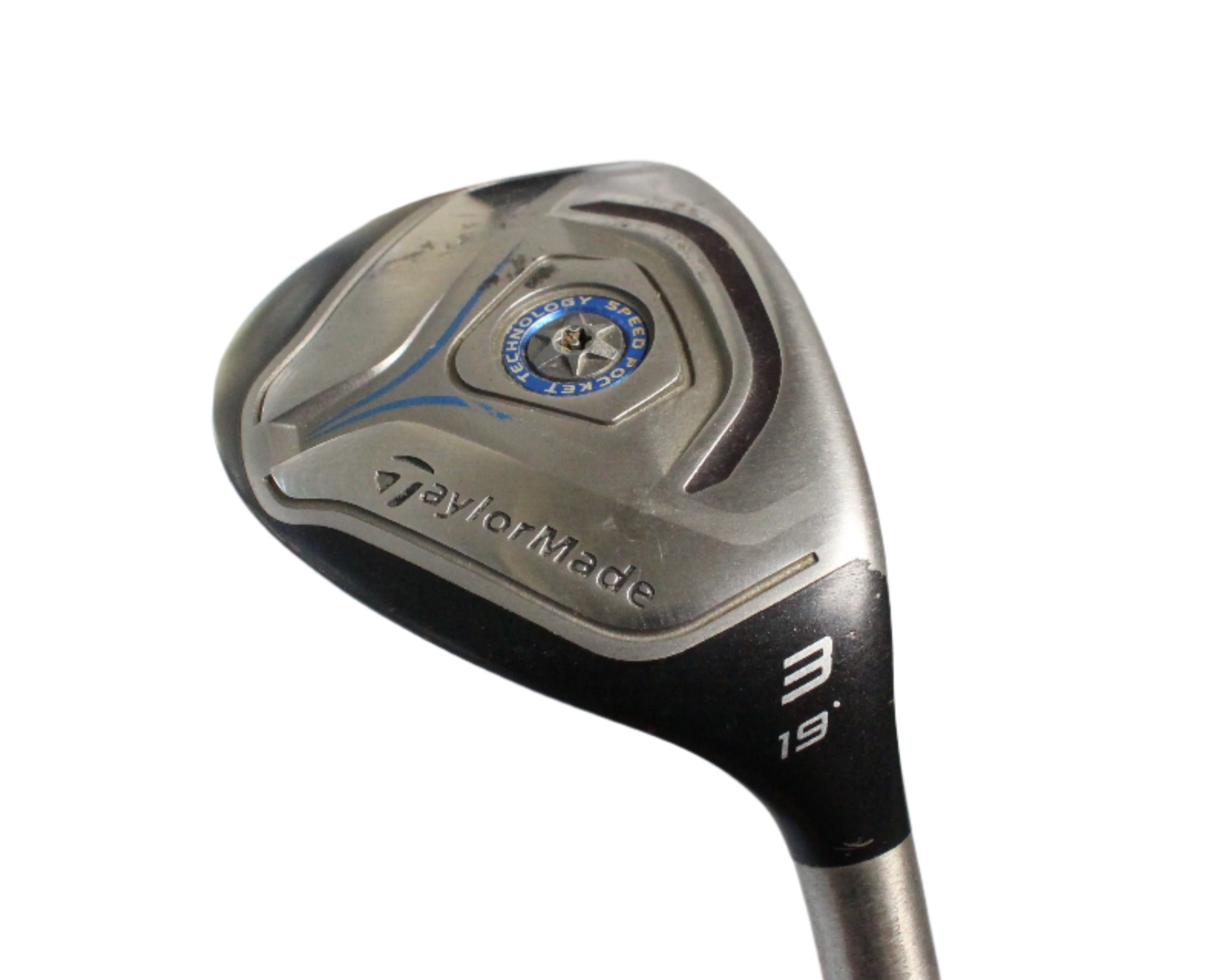 Pre-Owned TaylorMade Jetspeed: 3 Hybrid (19.0) W/ Velox T S (Stiff) (41 Inch) Shaft (Average)