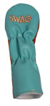 Swag Golf - Mandarin Jumbo Dog Driver/Wood Headcover Set *opened, no bag*