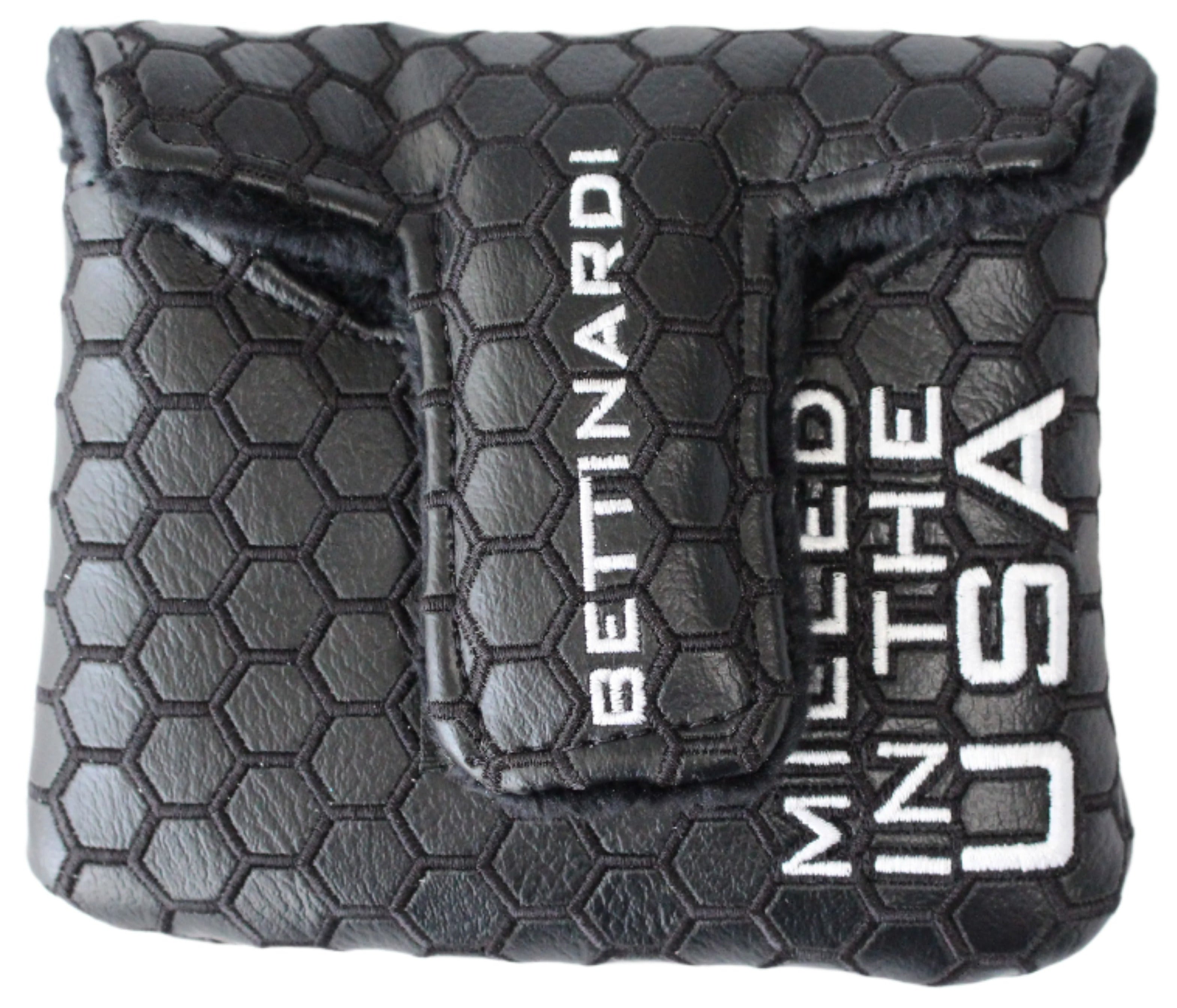 Bettinardi - 2022 Jumbo Hex B Specialty Run Mid-Sqaure Mallet Putter Headcover Black/White