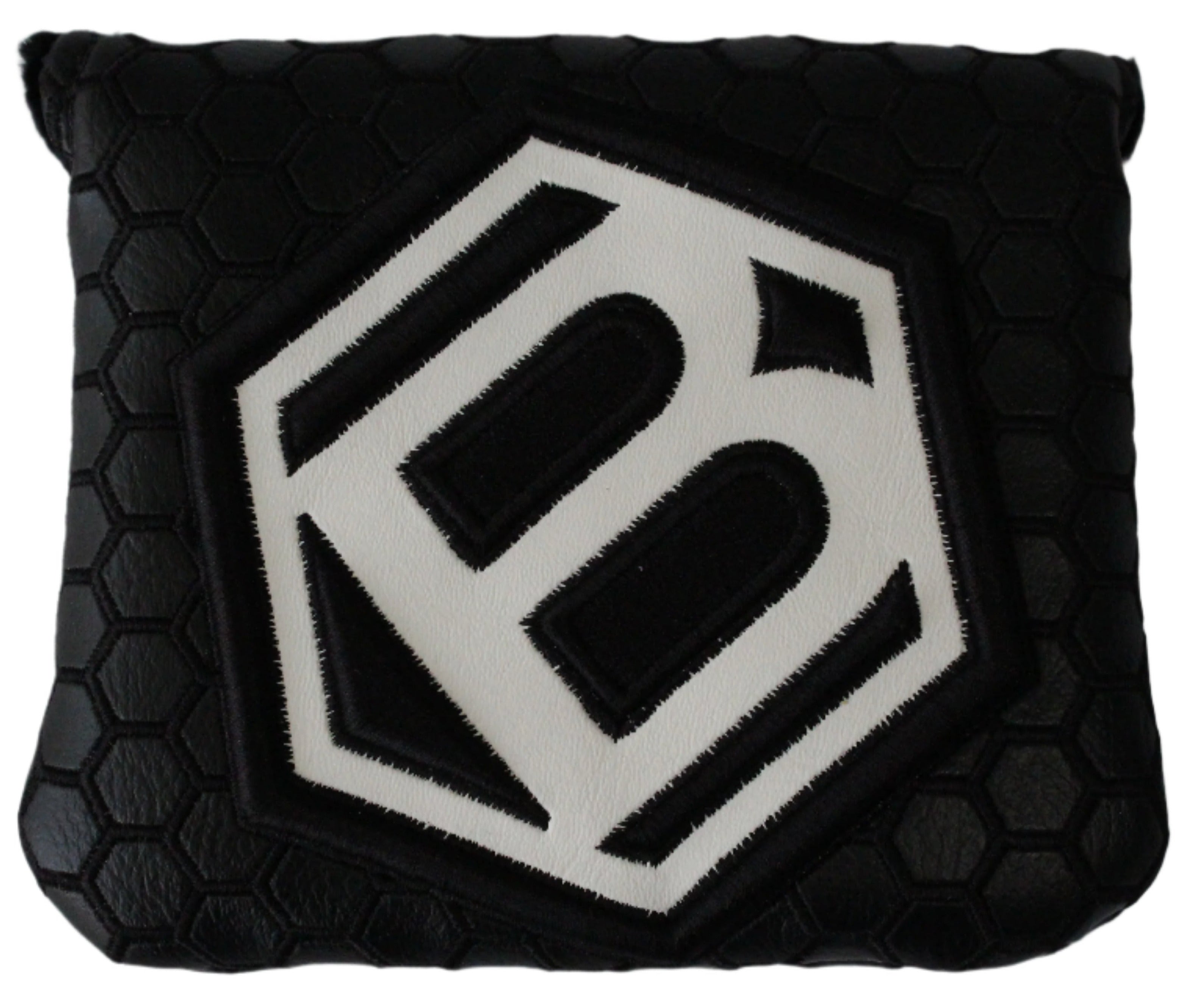 Bettinardi - 2022 Jumbo Hex B Specialty Run Mid-Sqaure Mallet Putter Headcover Black/White