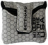Bettinardi - 2022 Jumbo Hex B Specialty Run Mid-Sqaure Mallet Putter Headcover White/Black