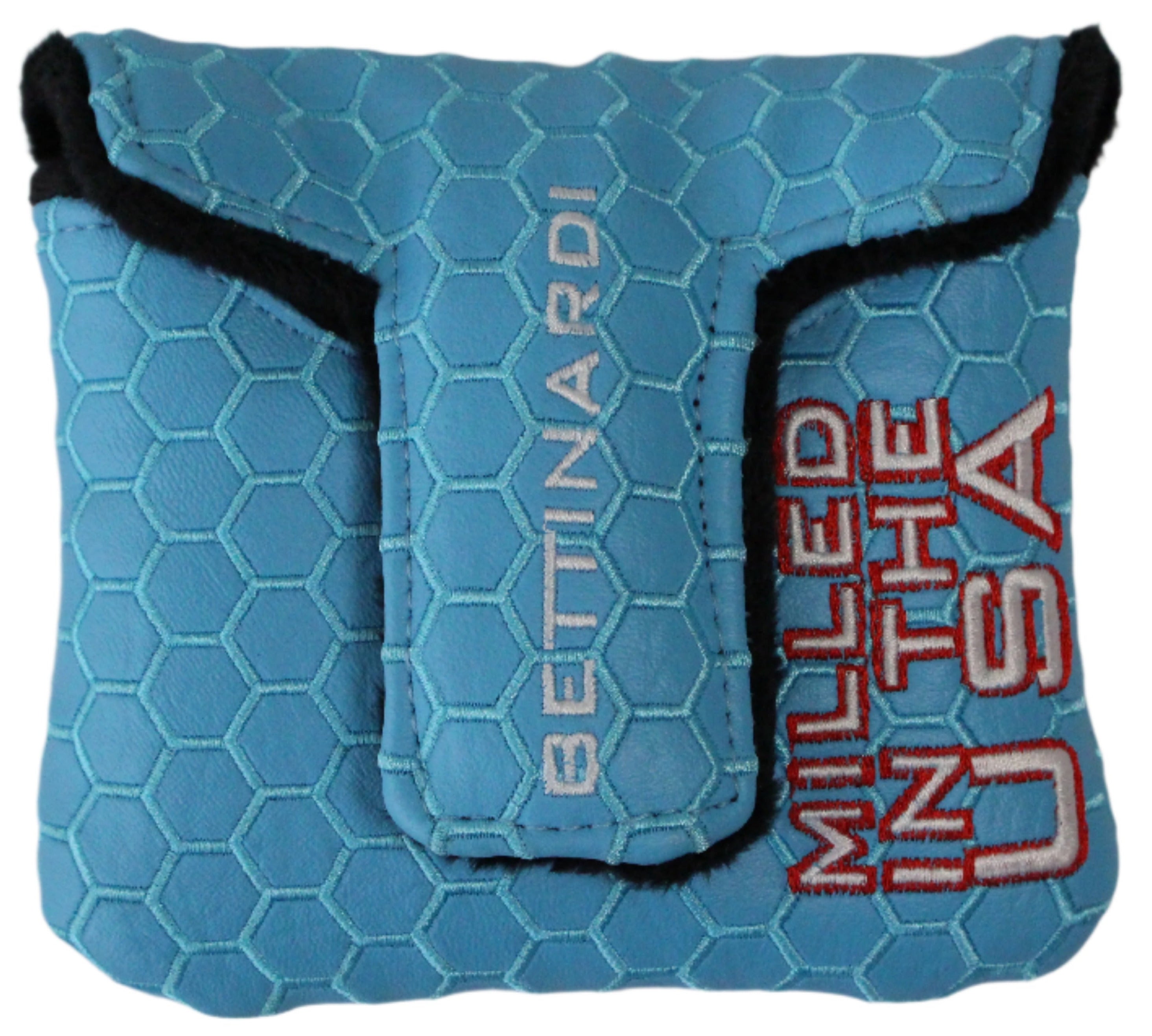 Bettinardi - 2022 Jumbo Hex B Specialty Run Mid-Sqaure Mallet Putter Headcover Blue/Red/White