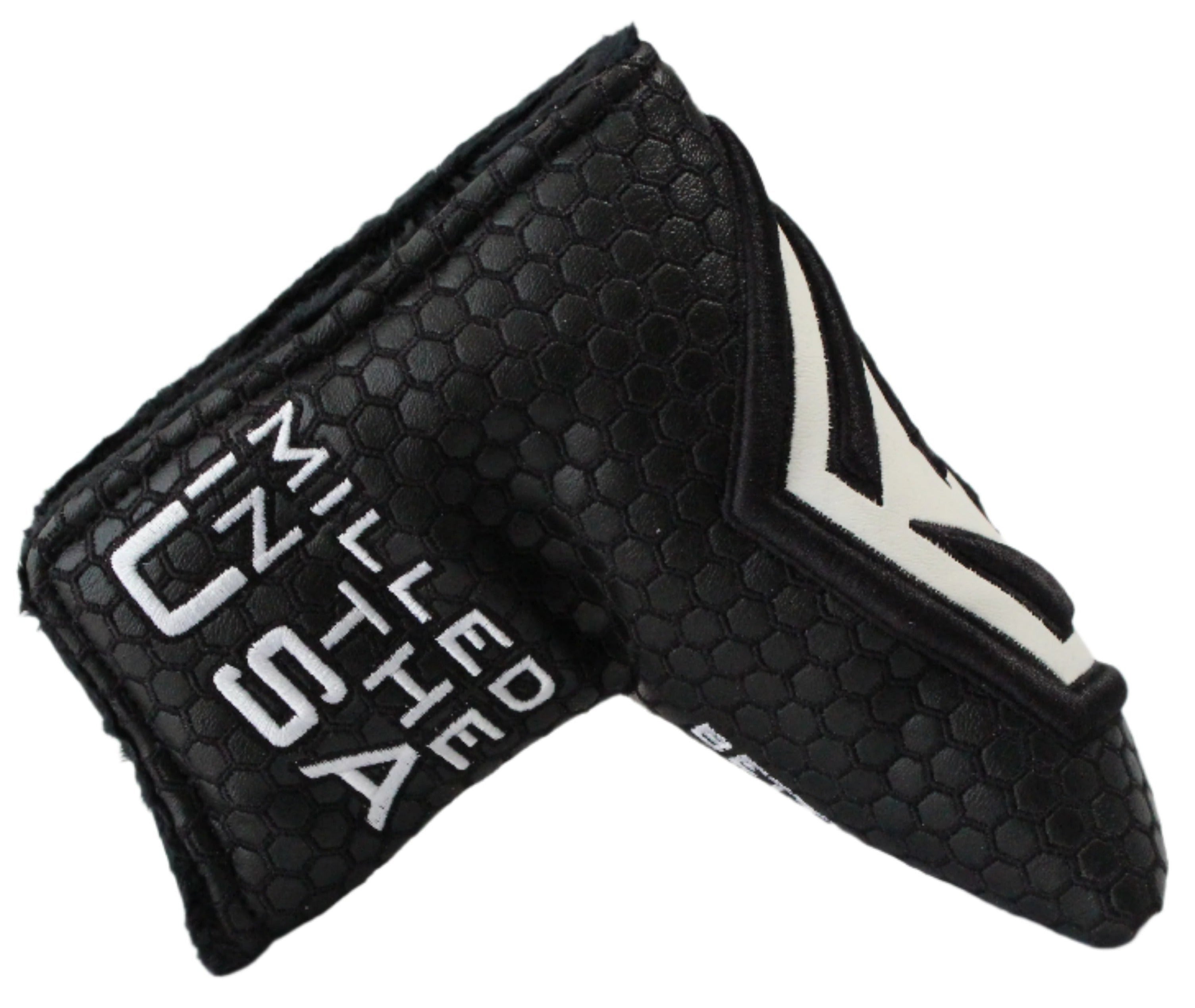Bettinardi - 2022 Jumbo Hex B Specialty Run Blade Putter Headcover Black/White