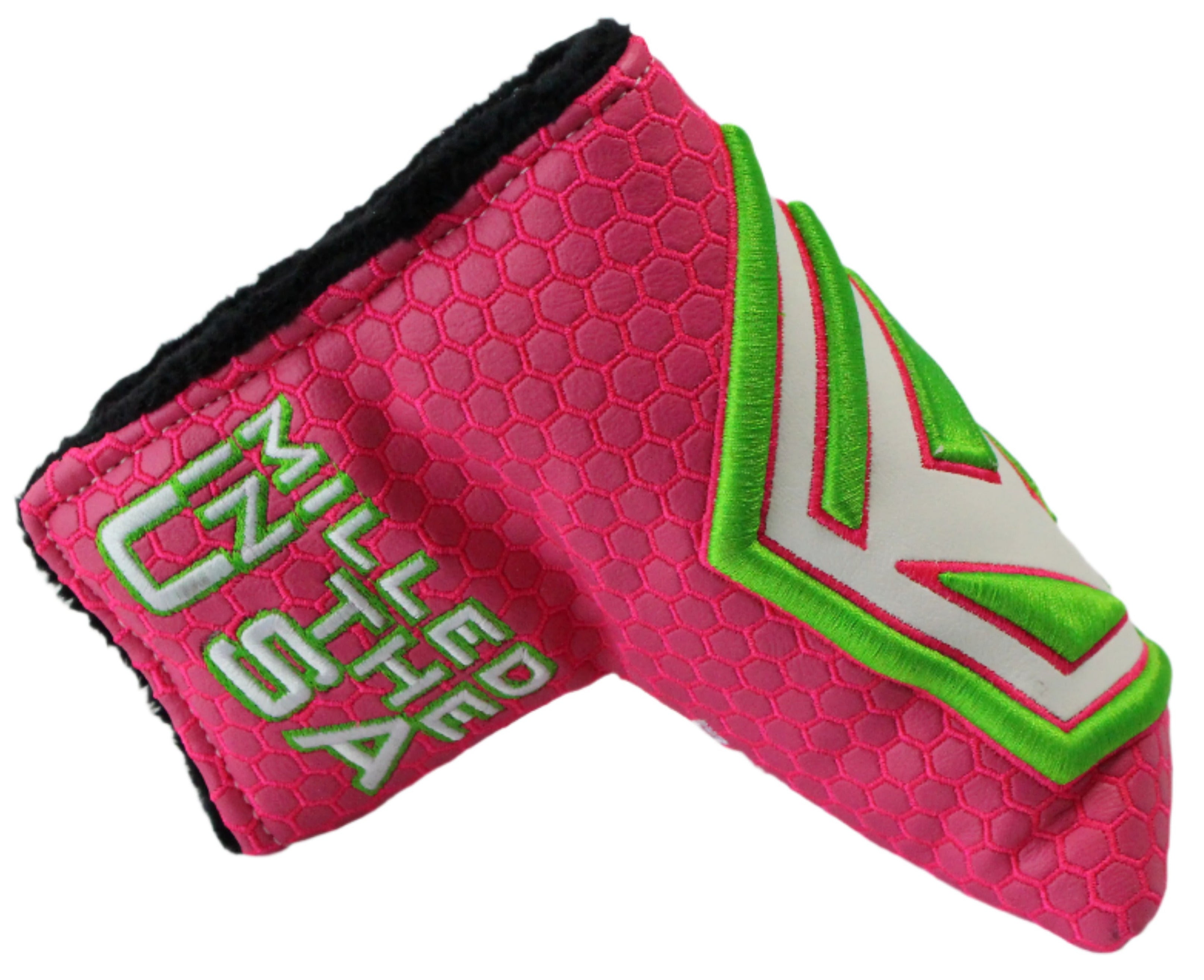 Bettinardi - 2022 Jumbo Hex B Specialty Run Blade Putter Headcover Pink/Green/White