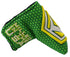 Bettinardi - 2022 Jumbo Hex B Specialty Run Blade Putter Headcover Green/Yellow/White