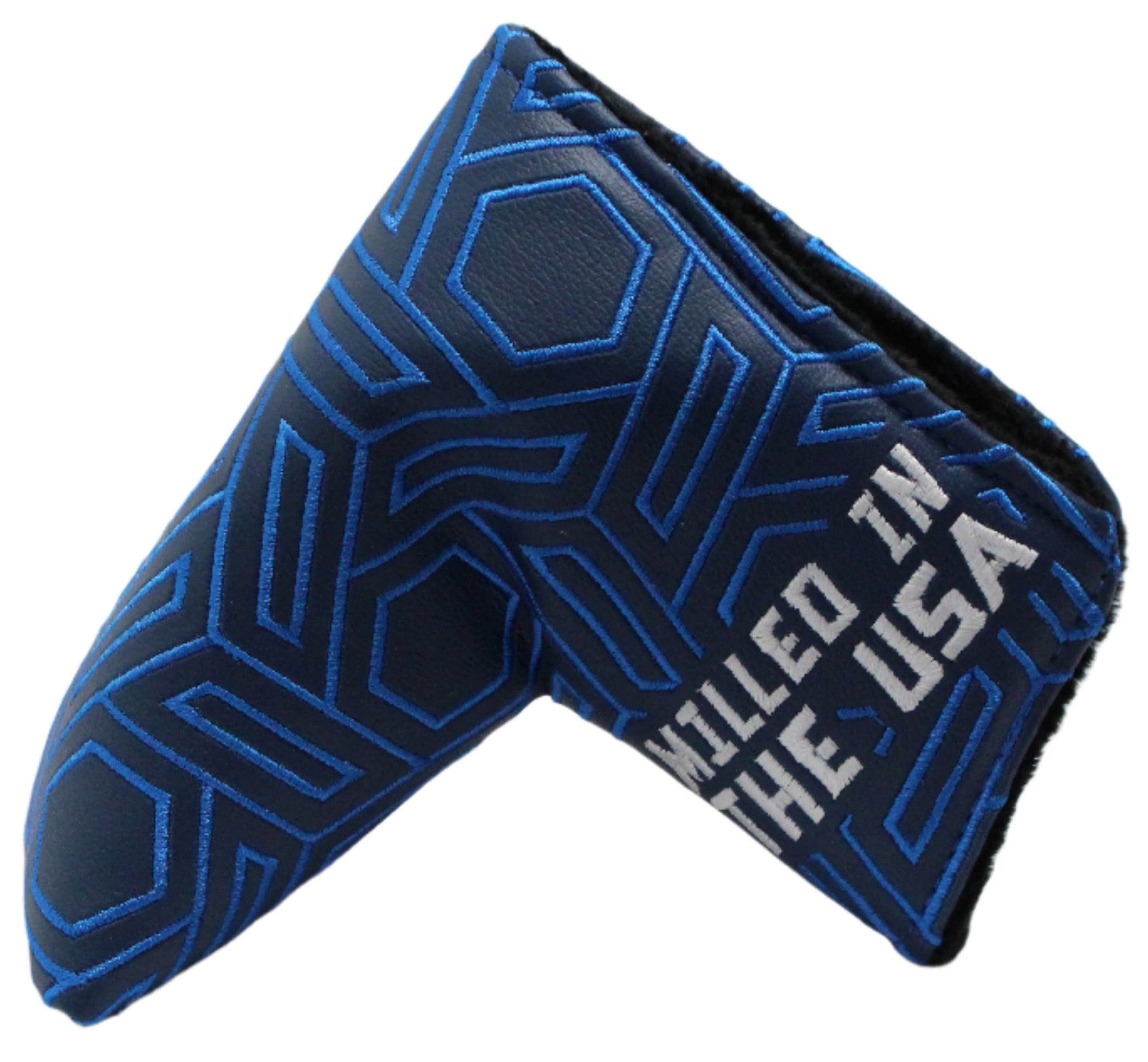 Bettinardi - Limited Run Blue/Black Staggered Pattern Blade Putter Headcover