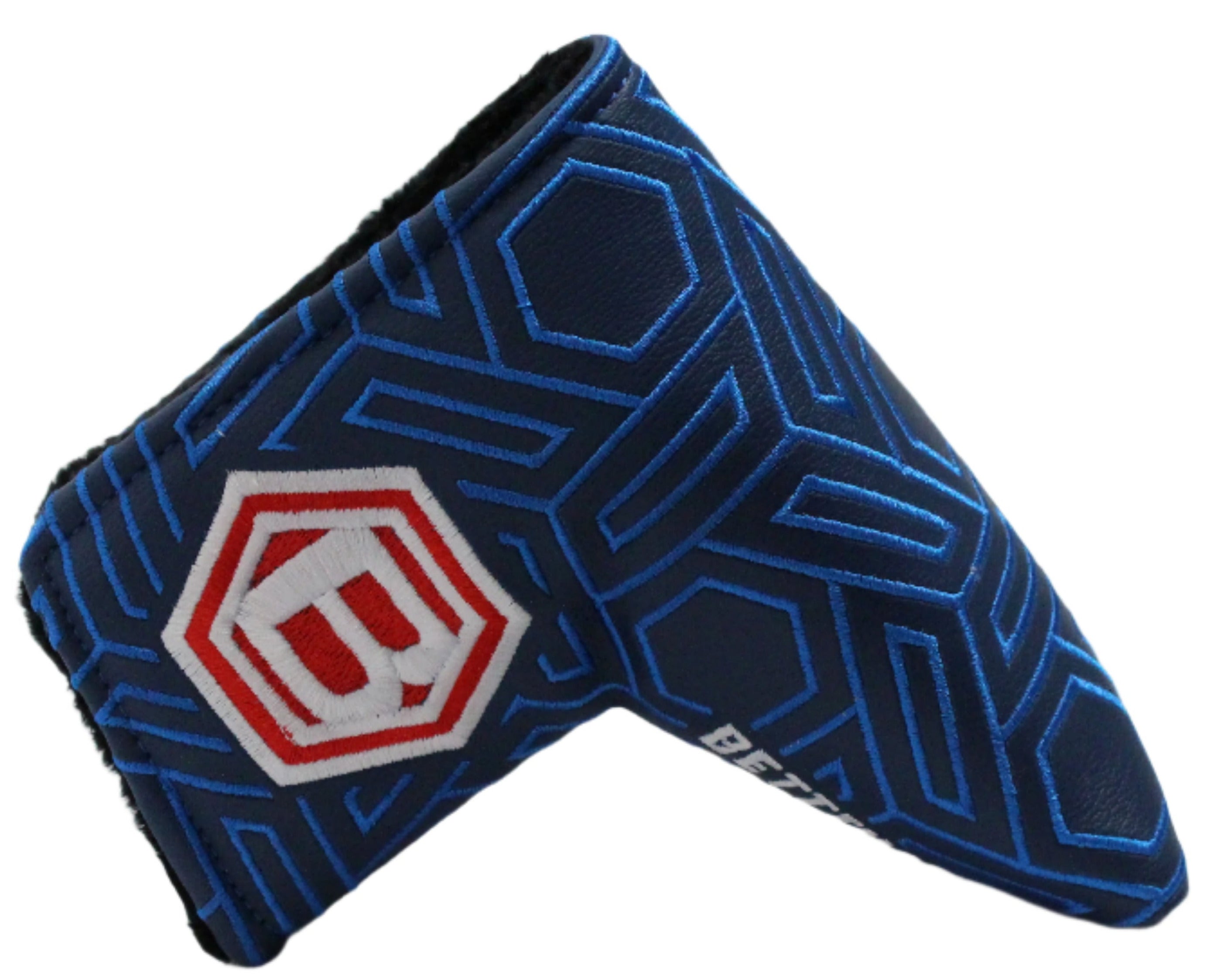 Bettinardi - Limited Run Blue/Black Staggered Pattern Blade Putter Headcover