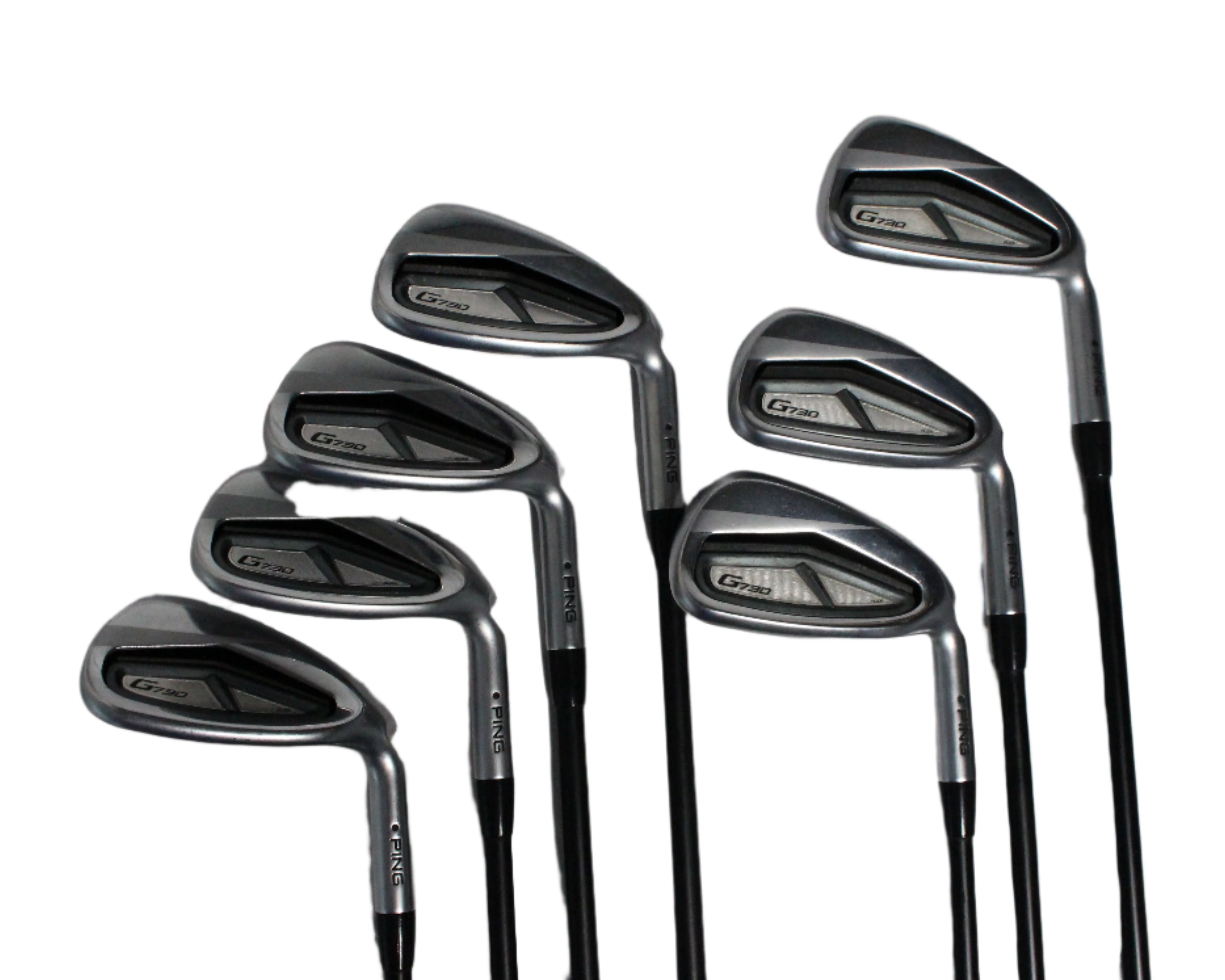 Pre-Owned Ping G730: Iron Set (7-PW, UW, 50, 56) W/ Alta CB Awt-R (Regular) Shaft (Above Average)