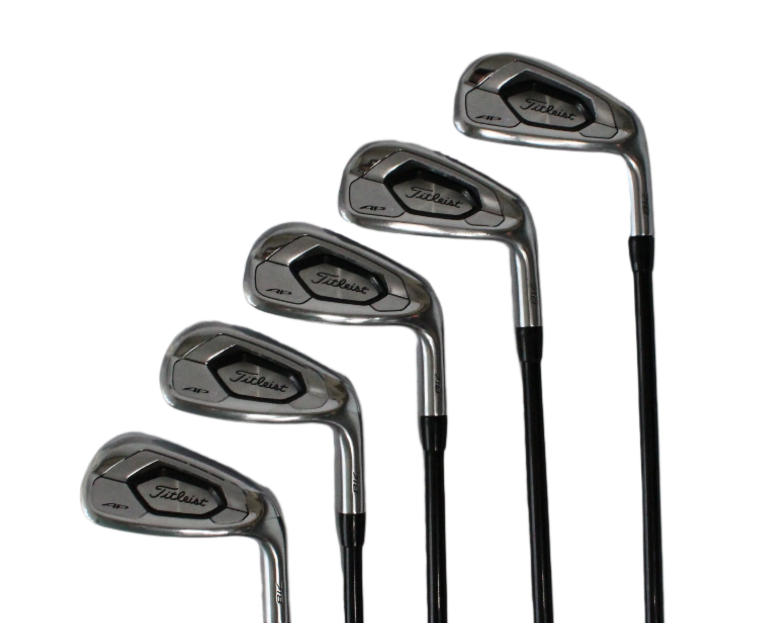 Pre-Owned Titleist Ap3 718: Iron Set (6-PW) W/ Tense Red R (Regular) Graphite Shaft (Above Average)