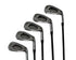 Pre-Owned Titleist Ap3 718: Iron Set (6-PW) W/ Tense Red R (Regular) Graphite Shaft (Above Average)
