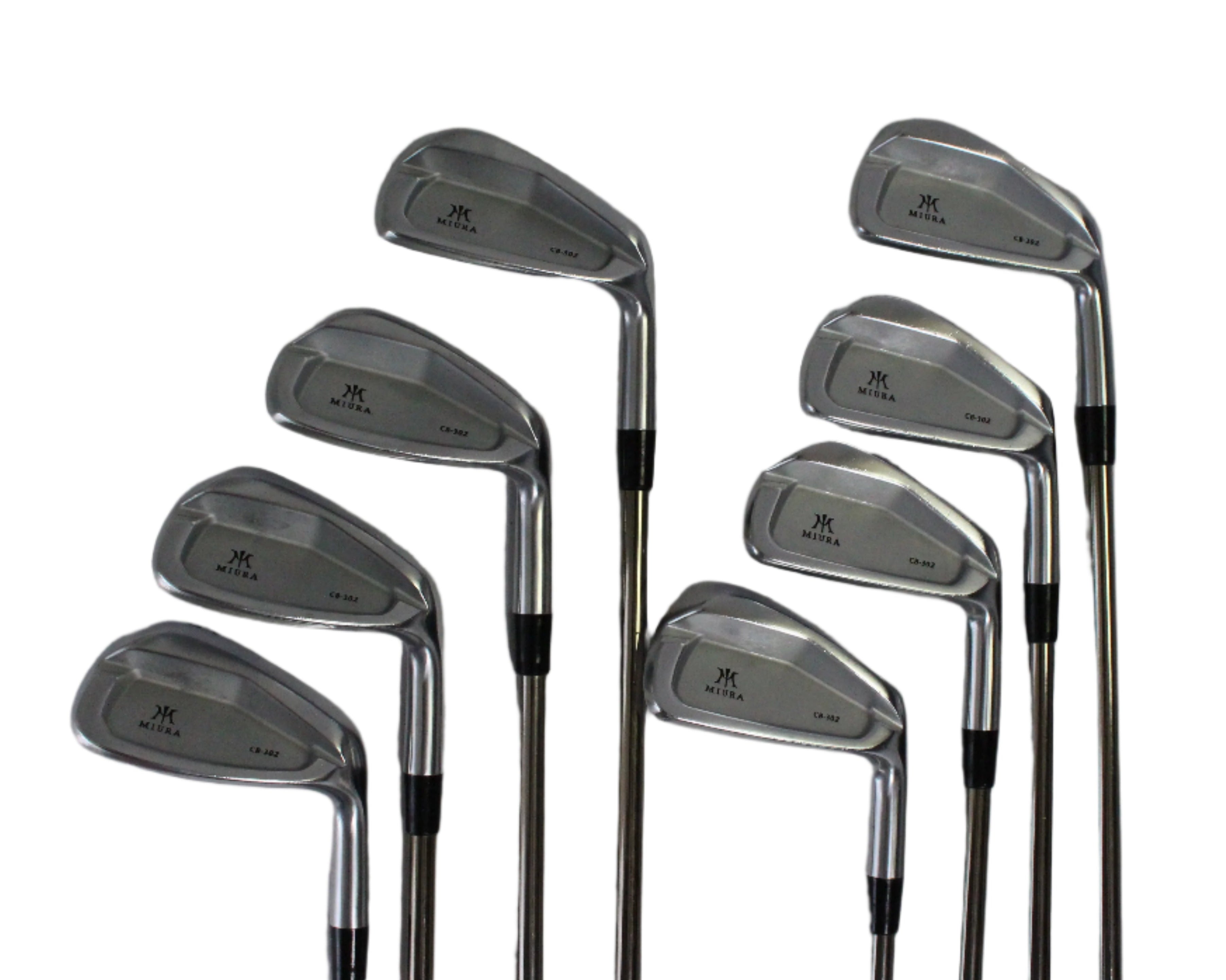 Pre-Owned Miura Cb-302: Iron Set (4-PW, GW) W/ Recoil ESX 460 f3 (Regular)  Graphite Shaft (Average)