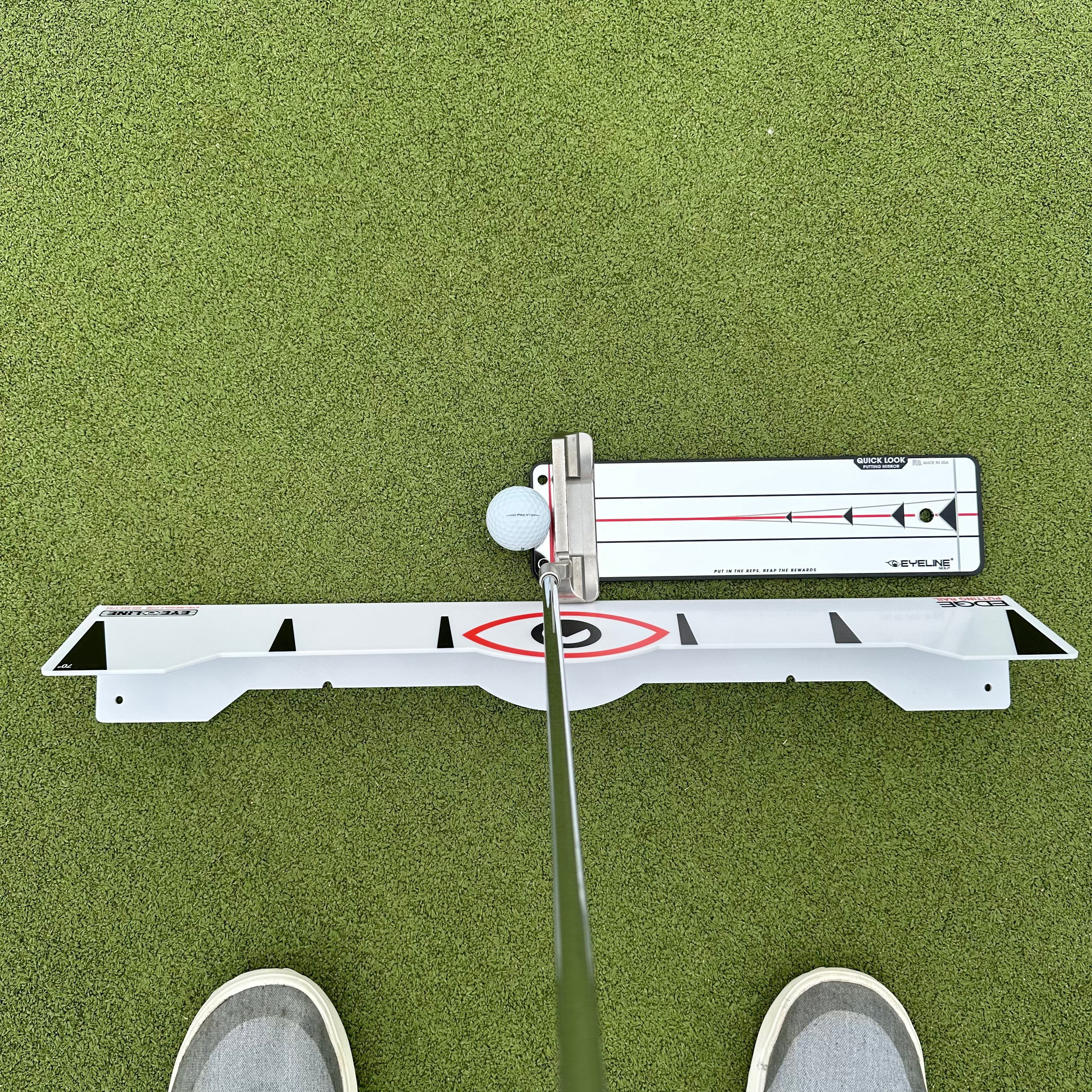 Ships 6/15 - Edge Putting Rail & Quick Look Mirror Combo