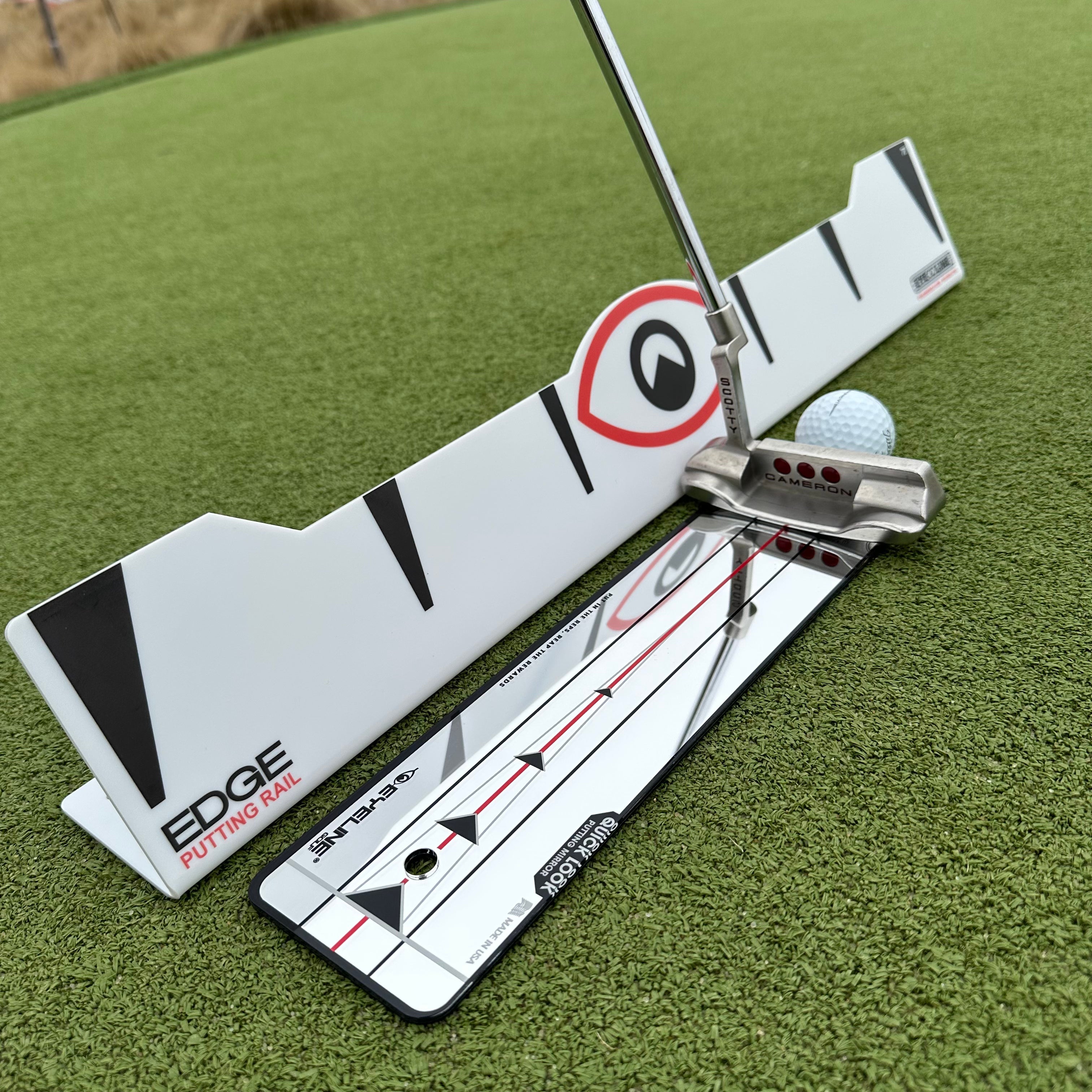 Ships 6/15 - Edge Putting Rail & Quick Look Mirror Combo