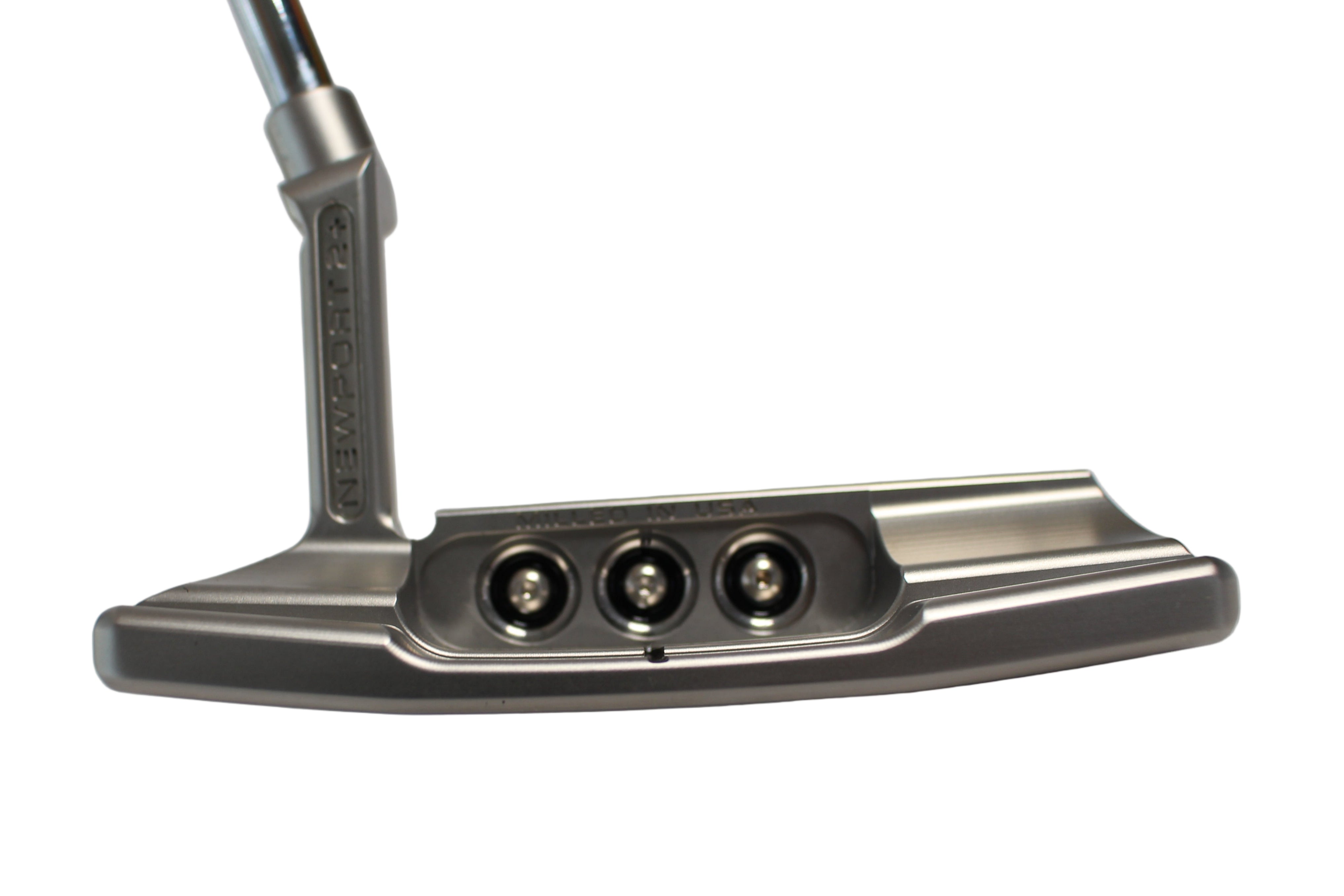 Scotty Cameron Champions Choice Button Back Newport 2 Plus (15g Weights) Custom Shop Limited Putter Silver/Black