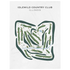 Idlewild Country Club, Illinois - Printed Golf Courses