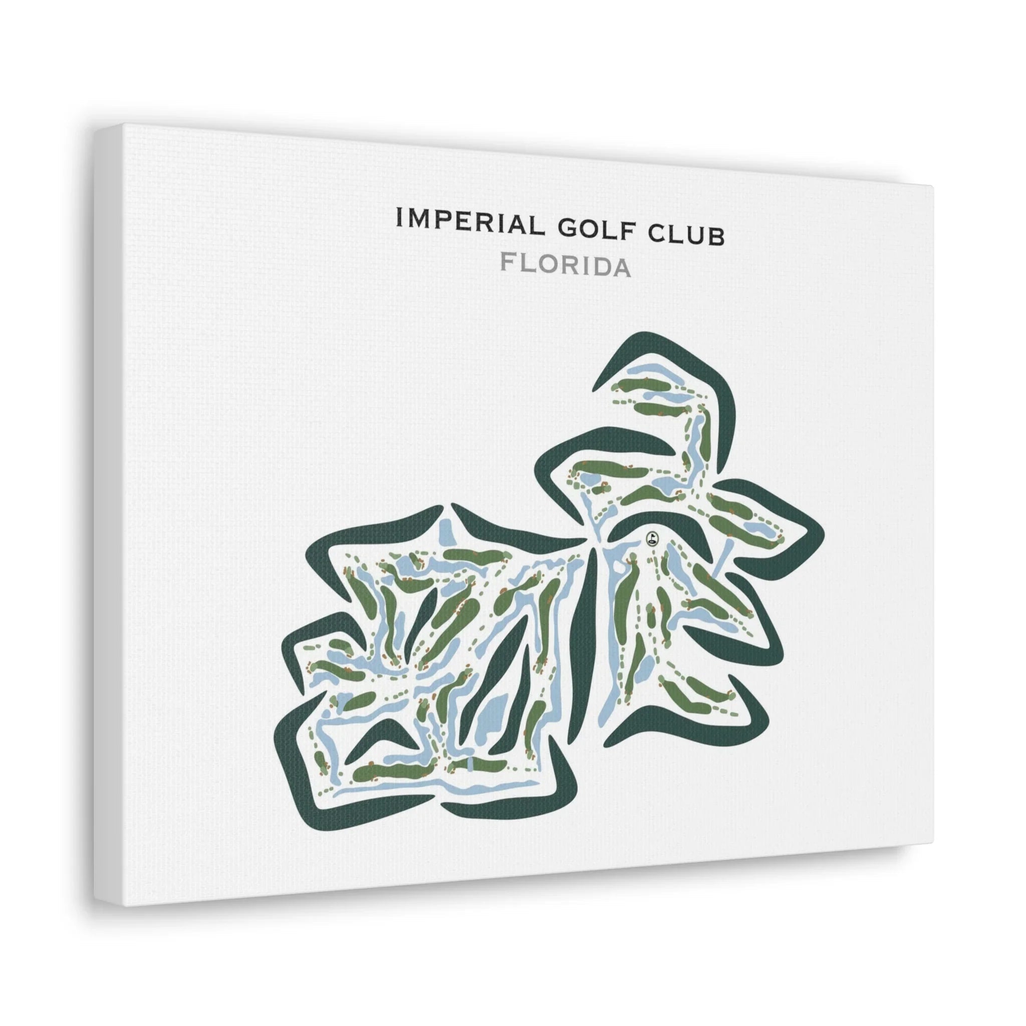 Imperial Golf Club, Florida - Printed Golf Courses