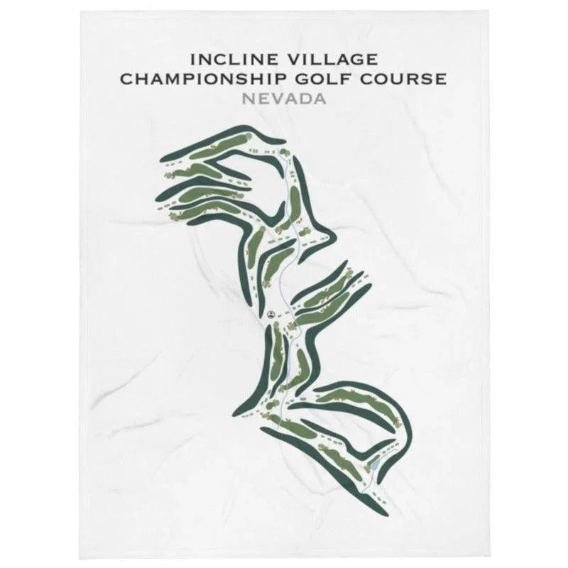 Incline Village Championship Golf Course, Nevada - Printed Golf Courses