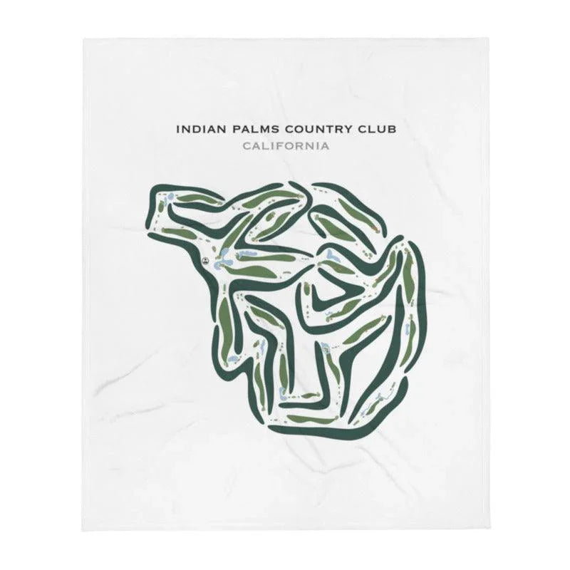 Indian Palms Country Club, California - Printed Golf Courses