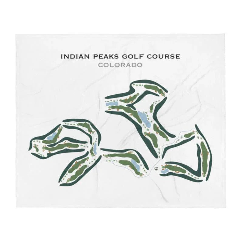 Indian Peaks Golf Course, Colorado - Printed Golf Courses