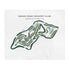Indian Pond Country Club, Massachusetts - Printed Golf Courses