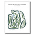 Indian Bluff Golf Course, Illinois - Printed Golf Courses