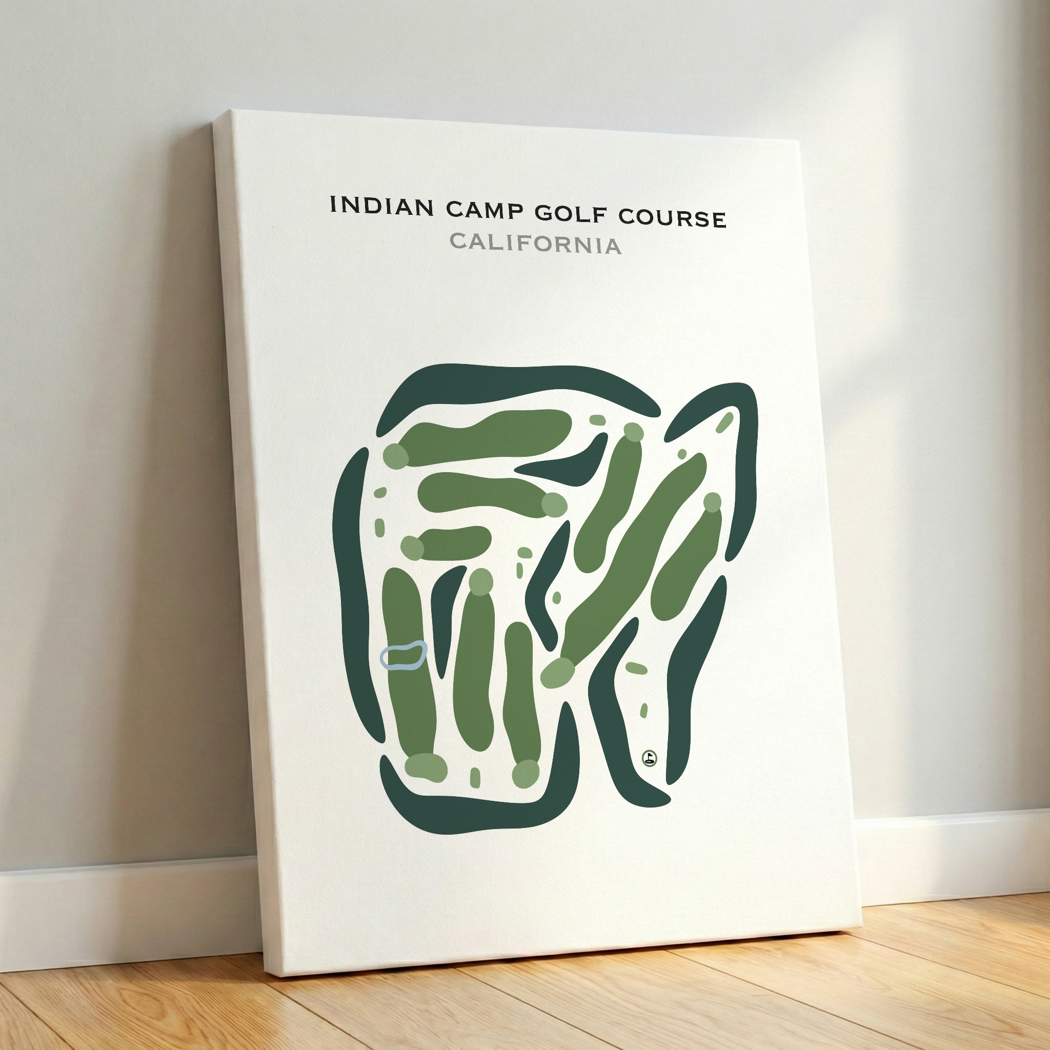 Indian Camp Golf Course, California - Printed Golf Courses