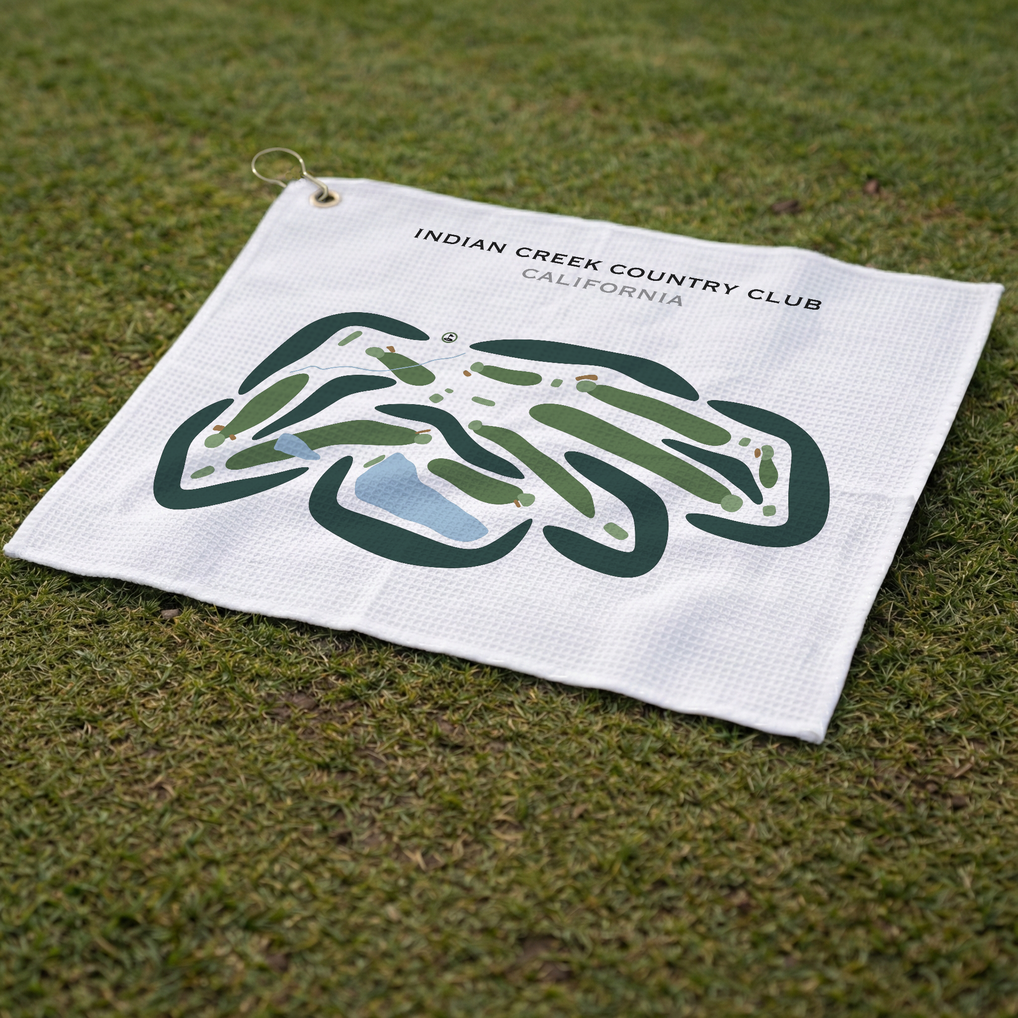 Indian Creek Country Club, California - Printed Golf Courses
