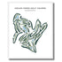 Indian Creek Golf Course, Nebraska - Printed Golf Courses