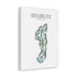 Indian Creek Yacht & Country Club, Virginia - Printed Golf Courses