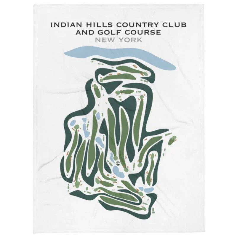 Indian Hills Country Club, New York - Printed Golf Courses