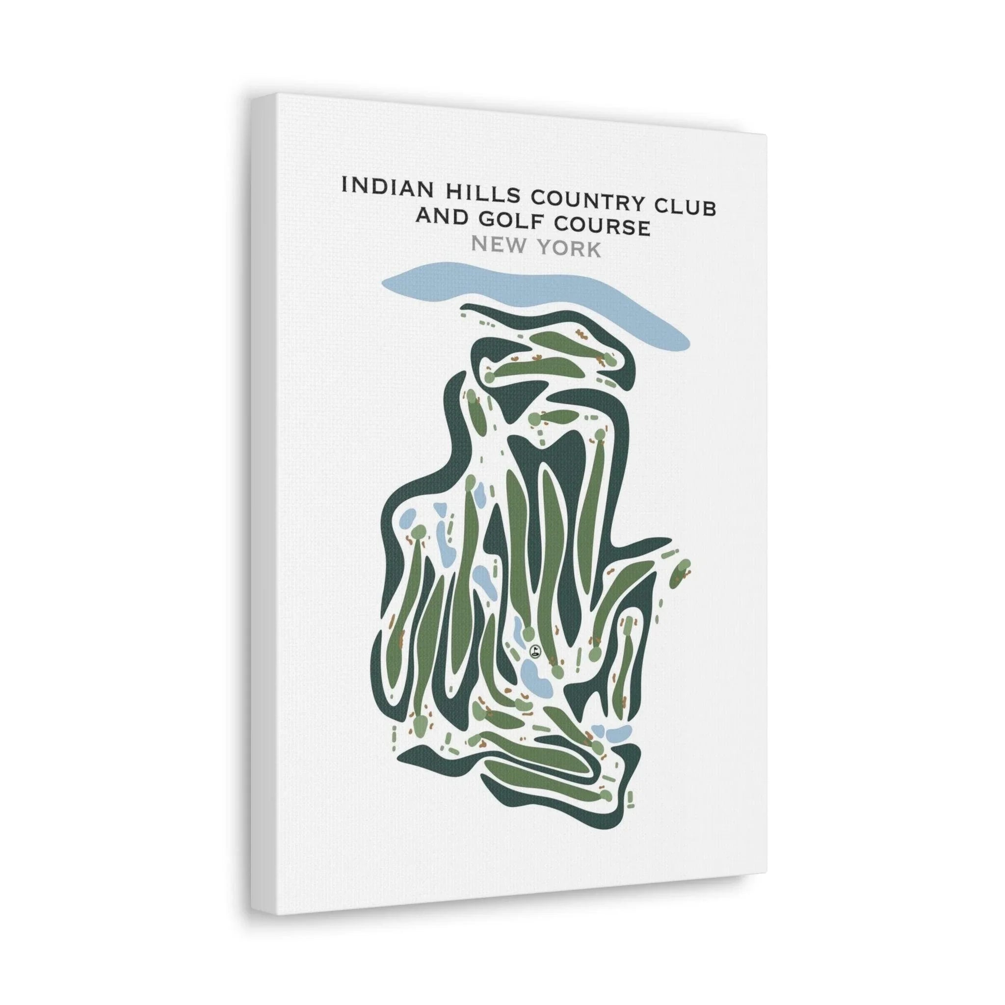 Indian Hills Country Club, New York - Printed Golf Courses