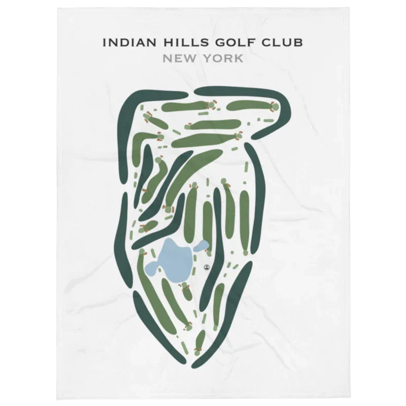 Indian Hills Golf Club, New York - Printed Golf Courses