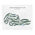 Indian Oaks Golf Club, Alabama - Printed Golf Courses