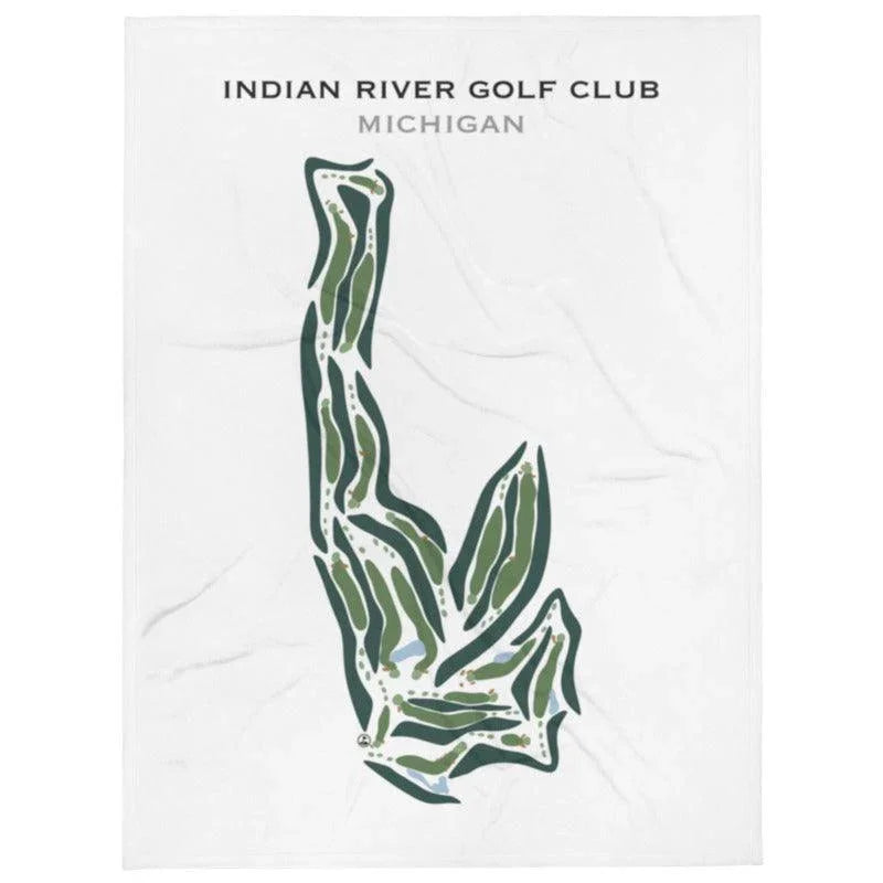Indian River Golf Club, Michigan - Printed Golf Courses