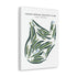 Indian Spring Country Club, New Jersey - Printed Golf Courses