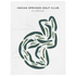 Indian Springs Golf Club, Florida - Printed Golf Courses