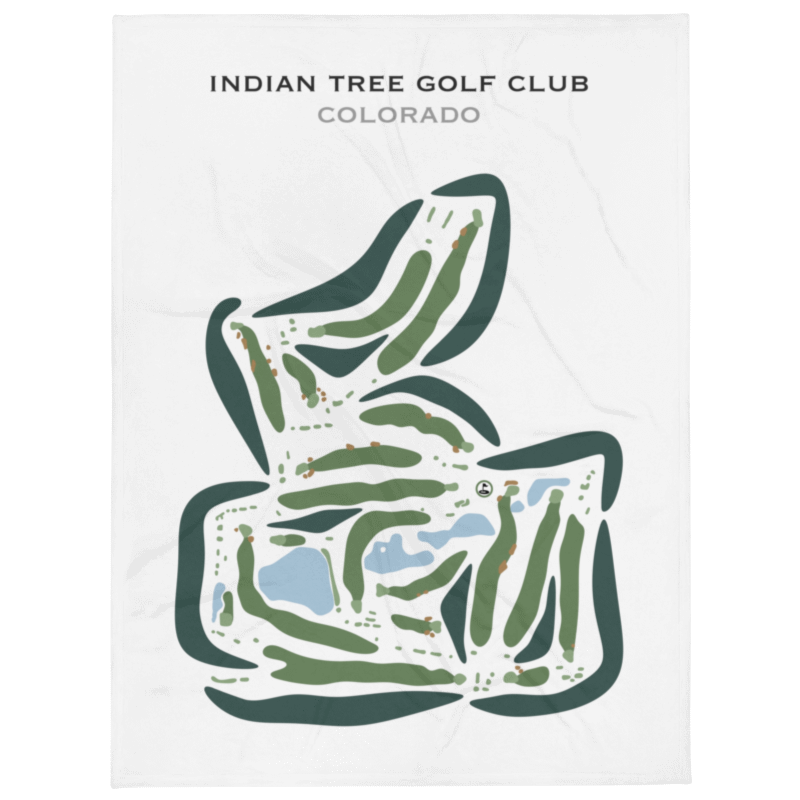 Indian Tree Golf Club, Colorado - Printed Golf Courses