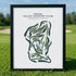 Indian Valley Country Club, Pennsylvania - Printed Golf Course