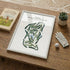 Indian Valley Country Club, Pennsylvania - Printed Golf Course