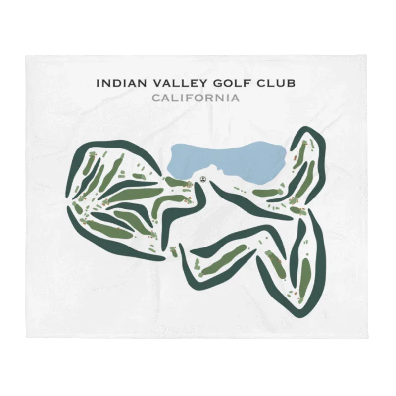 Indian Valley Golf Club, California - Printed Golf Courses