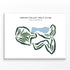 Indian Valley Golf Club, California - Printed Golf Courses