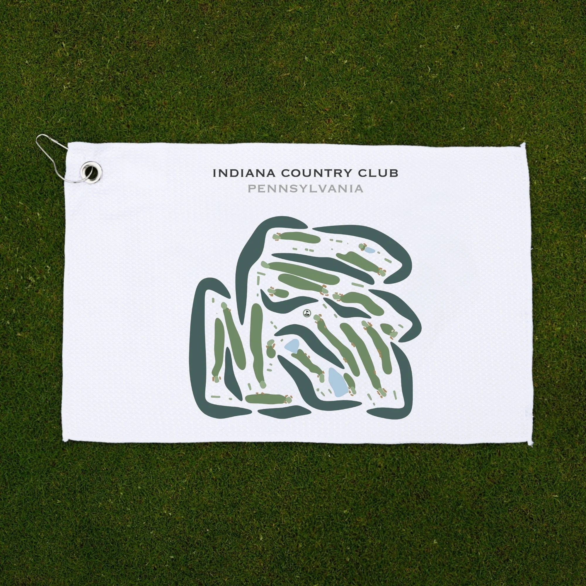 Indiana Country Club, Pennsylvania - Printed Golf Courses