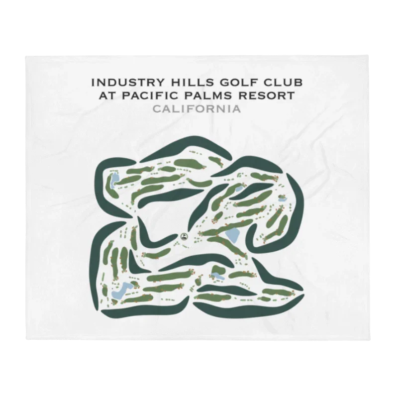 Industry Hills Golf Club at Pacific Palms Resort, California - Printed Golf Courses