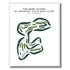 Industry Hills Golf Club At Pacific Palms Resort - The Babe, California - Printed Golf Courses