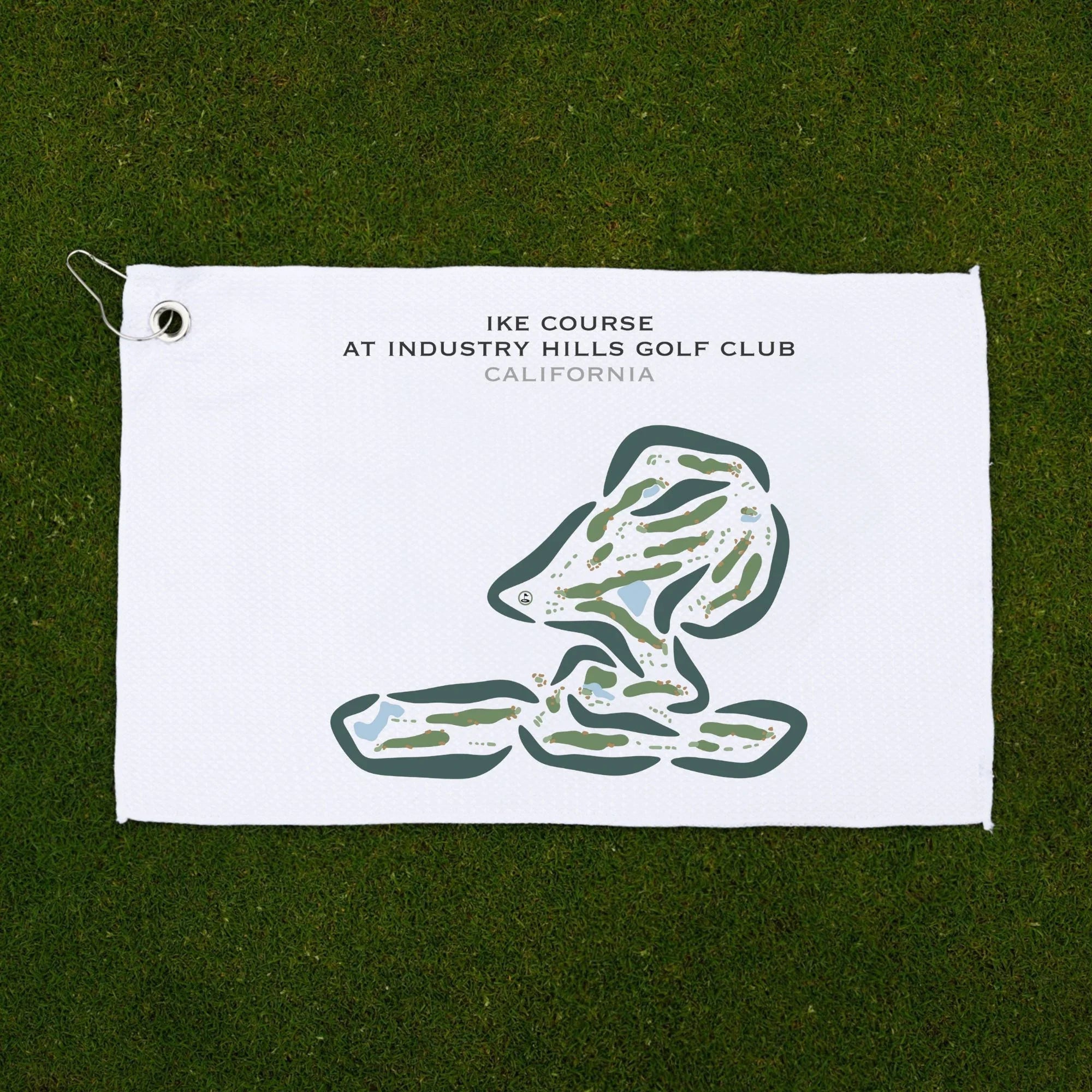 Industry Hills Golf Club At Pacific Palms Resort - The Ike, California - Printed Golf Courses