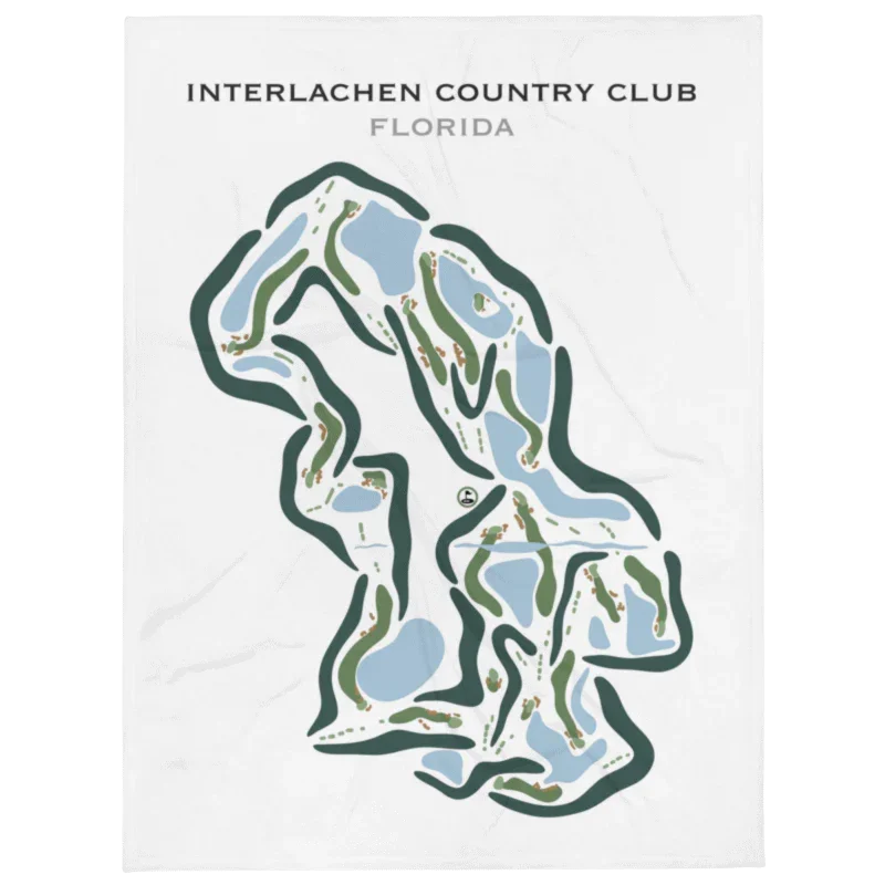 Interlachen Country Club, Florida - Printed Golf Courses