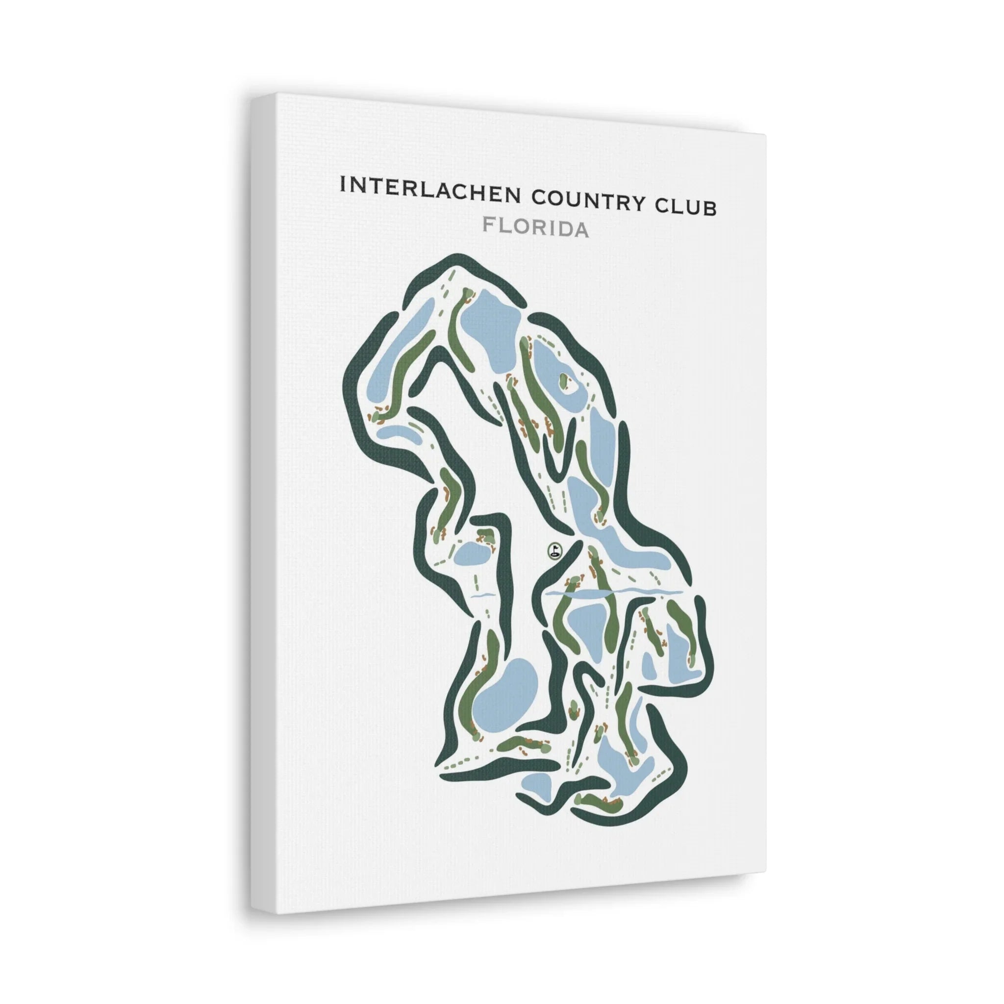 Interlachen Country Club, Florida - Printed Golf Courses