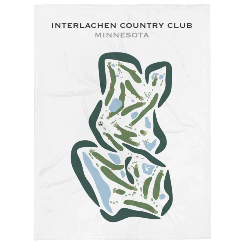 Interlachen Country Club, Minnesota - Printed Golf Courses