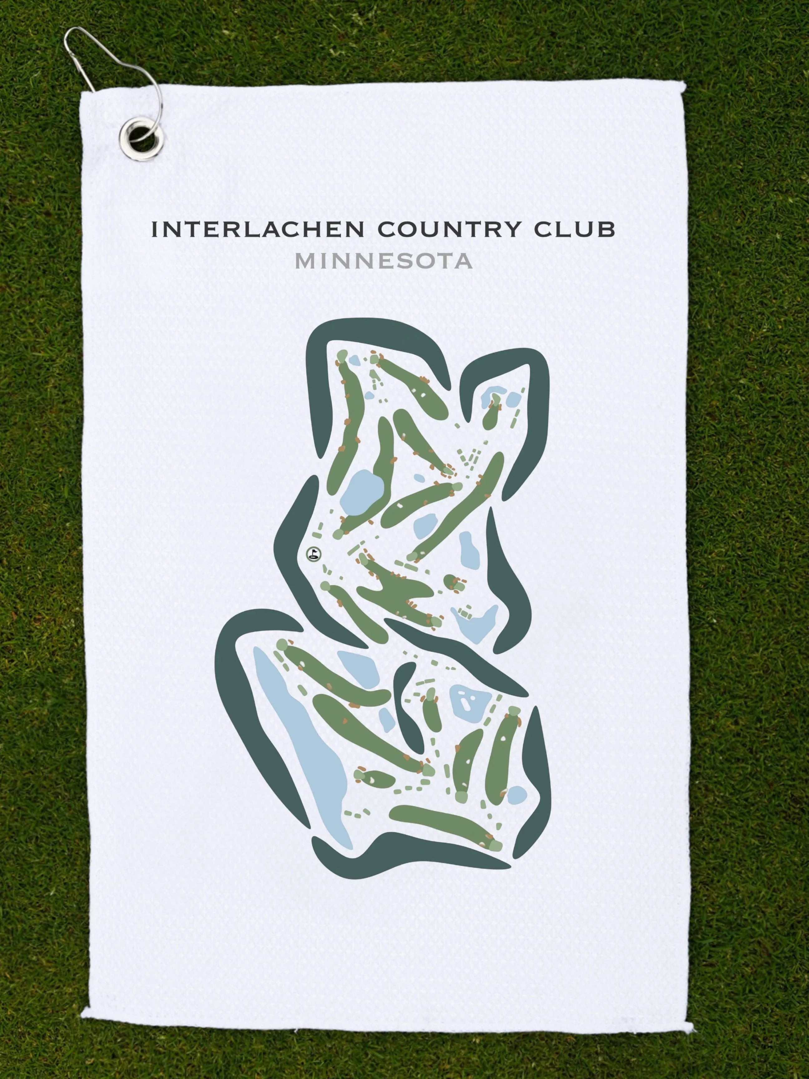 Interlachen Country Club, Minnesota - Printed Golf Courses